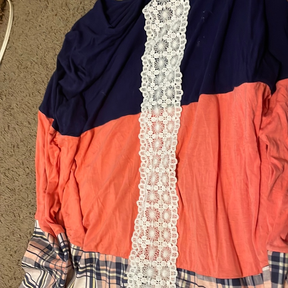 Hi low blouse